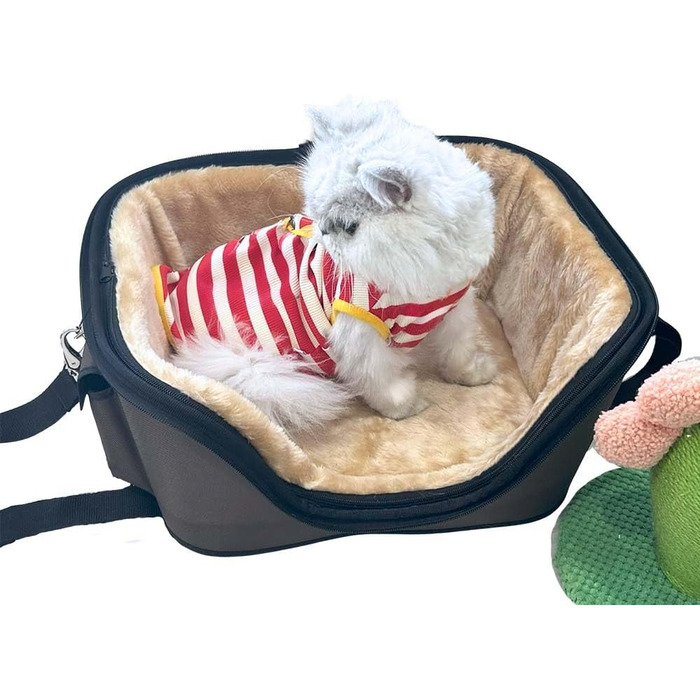 Транспортна сумка для собак і котів One for Pets Deluxe Cozy, розмір S, червона