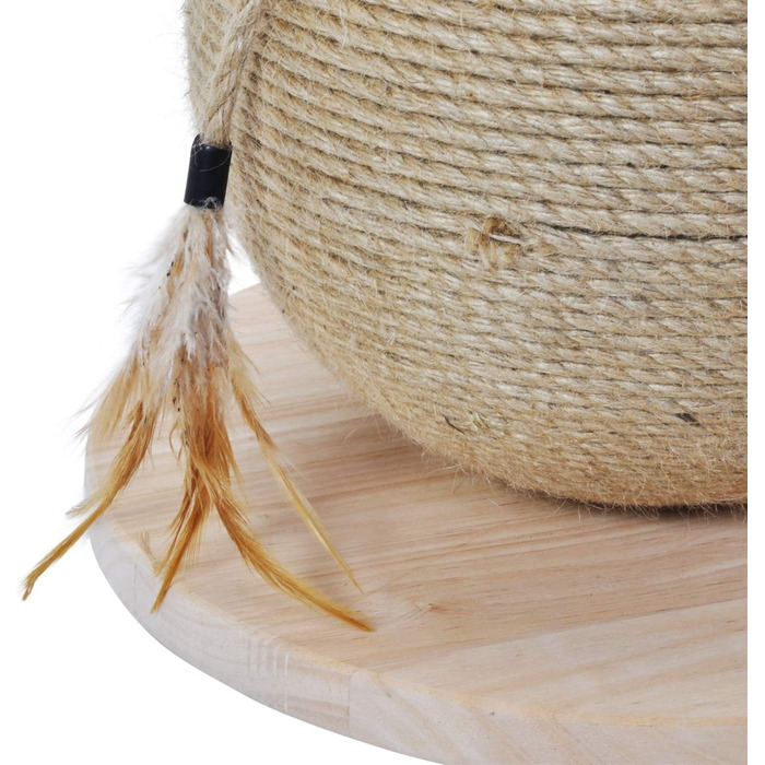 VOSS.PET Vesta: Кігтеточка-кігул з джютового мотузка, 30x30 см, преміум якість