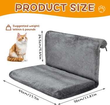 Ліжко для котів на радіатор, гамак для котів на батарею, лежанка для котів та дрібних тварин, ліжко для котів на опалення, гамак для котів на будь-які радіатори