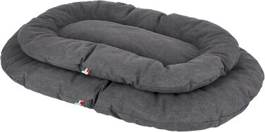 Подушка для тварин Kerbl Lucca сірого кольору, 80x54 см
