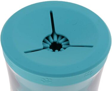 Миска для миття лап собакам, очищувач лап для собак, синій