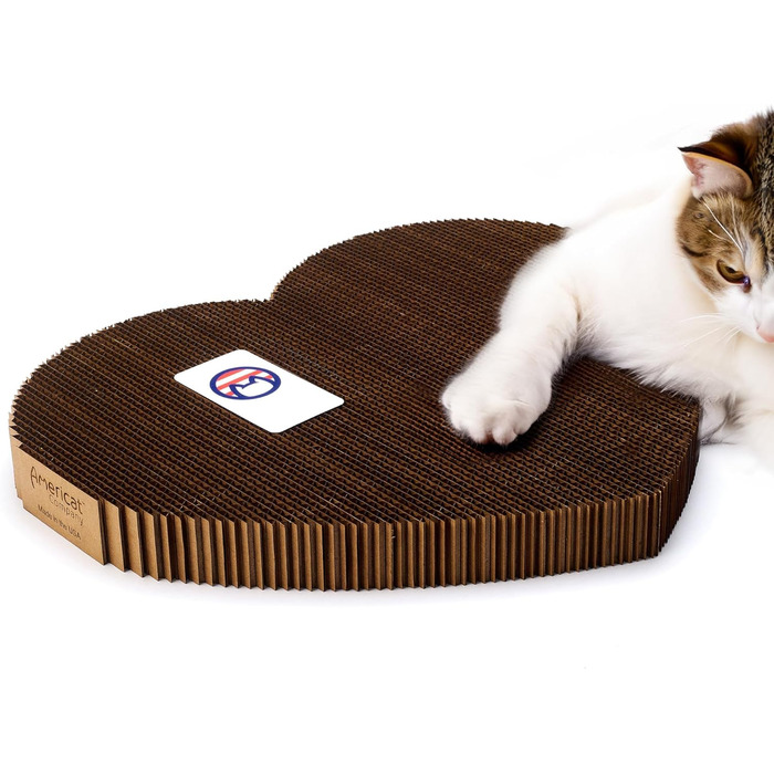 Кігтеточка для котів Americat XL, двостороння, з картону, зроблені в США