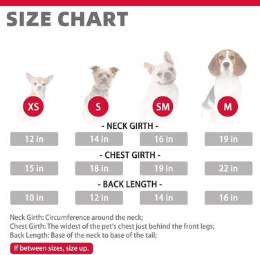 Світшот для маленьких собак Kooltail, з отвором для повідка, червоний, розмір XS