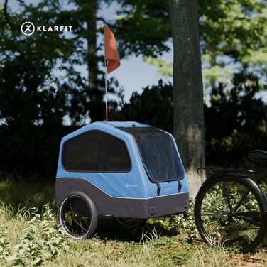 Фургон для собак Klarfit Goldie Home: 334 л, водовідштовхувальний, для перевезення домашніх тварин, 40 кг, складна конструкція, 16