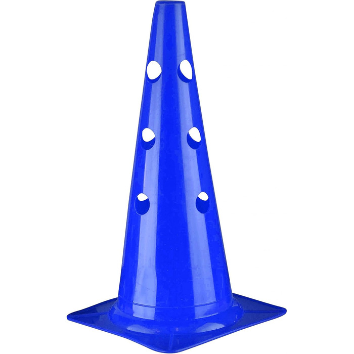 Набір спортивних фігурок Rhinos: 6 синіх кеглів (38 см) та 6 жовтих стійок (1 м)