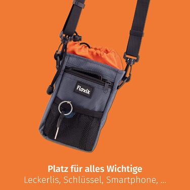 Сумка для ласощів Floxik Premium для собак | Практичний універсальний мішечок для ласощів | Сумка для дресирування собак та цуценят