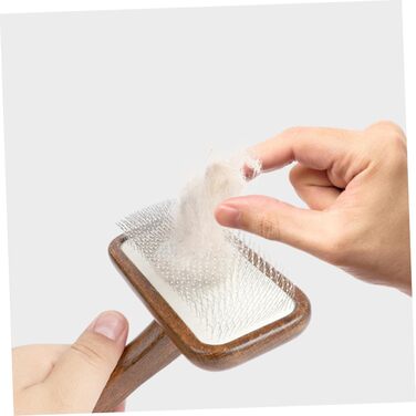 Гребінець для грумінгу собак та котів Haustierkamm: для довгої та короткої шерсті, антиковзаюча ручка