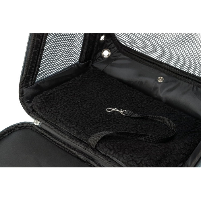 Рюкзак для собак TRIXIE Lyla - для собак до 8 кг, з кишенями, короткою повідком та регульованим плечовим ременем, з дихаючого мешу