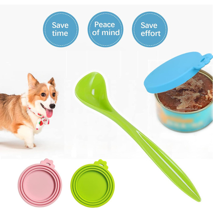 Контейнер для котячого корму JYCRA, портативний диспенсер для сухого корму з ложкою, рожевий