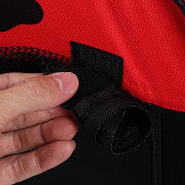 Переносний вольєр для тварин Garosa, ігровий намет для собак, котів, кроликів (червоний)