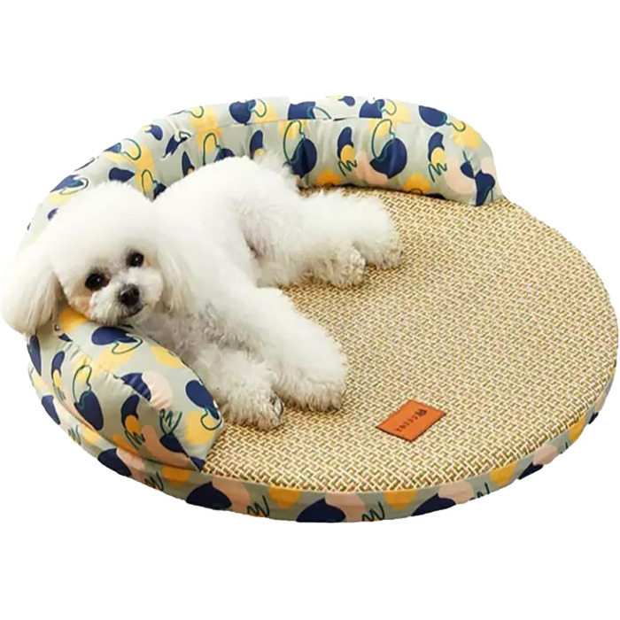 Ранкові ліжка для котів, собак та цуценят з ротангу: знімні, дихаючі та м'які