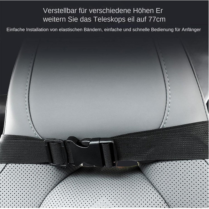 Розширювач для заднього сидіння автомобіля, 42 x 128 см, не надувний, розкладний, для багажника (сірий)