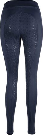 Лазура - Теплові термо-легінси для їзди верхи для жінок та дітей Thea | Легінси з силіконовим повним захопленням | теплі зимові штани для верхової їзди з комфортним поясом та кишенею для телефону | Екіпірування для верхової їзди в багатьох кольорах та роз