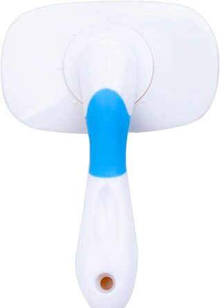 Професійний гребінь для видалення ковтунів у собак та котів. Інструмент для грумінгу та видалення шерсті. Blue