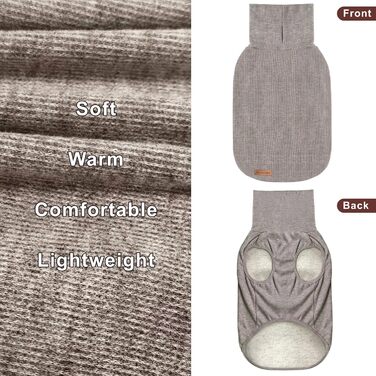 Світшот для собак Mosucoirl: теплий та стильний одяг для маленьких, середніх та великих собак XS-4XL (XL, Хакі)