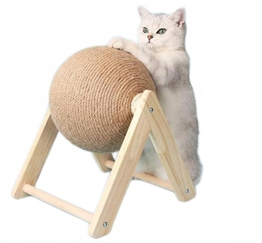 Низька кігтеточка K&M для котів до 60 см