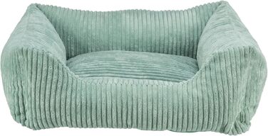 Ортопедичне собаче ліжко TRIXIE Vital Jonna, 60x50 см, Salbei (м'ята) - якісне ліжко з memory foam для собак, кошик для малих та літніх собак, захищає суглоби та знімає навантаження
