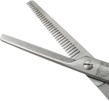 Професійні ножиці для филирування Kiepe 2119, 6 дюймів, 28 зубців, з нержавіючої сталі, Made in Italy