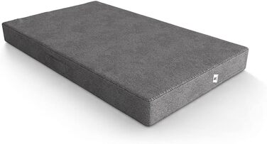 Ортопедичний килимок для собак Knuffelwuff від нетримання, 100 x 65 см, сірий, легко миється, з антиковзким покриттям, для великих, середніх та малих собак