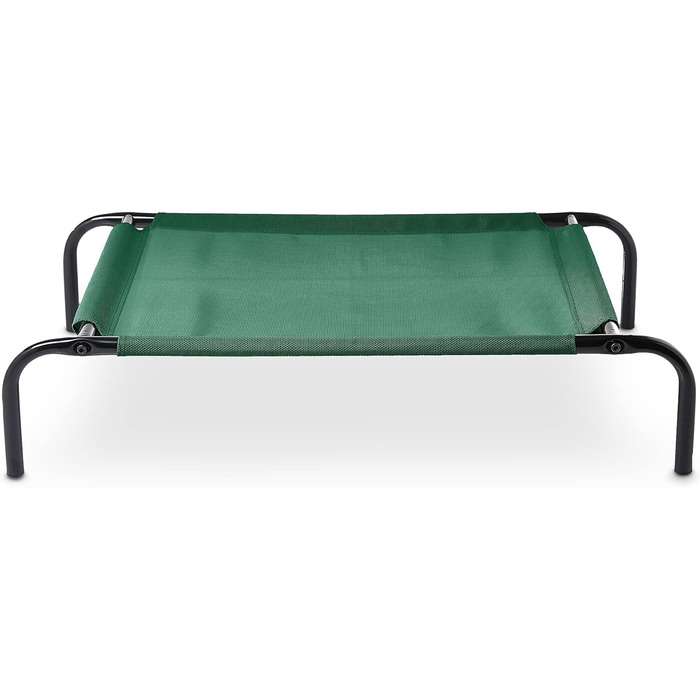 Ліжко для собак Aazon Basics з охолодженням, зелене, розмір L (110 x 65 x 19 см)