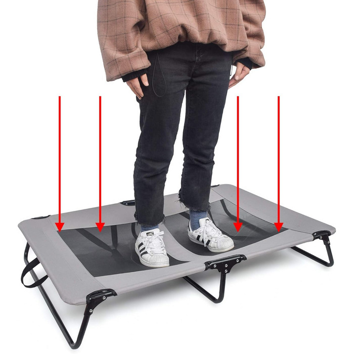 Килимок для собак Outdoor великих порід, розкладний, великий, 77x52 см