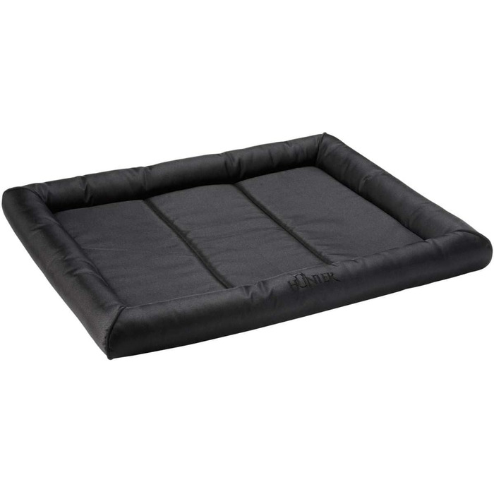 Килимок для собак Hunter Vermont, поліестер, міцний, стійкий до бруду, з підкладкою, 70 x 50 см, чорний