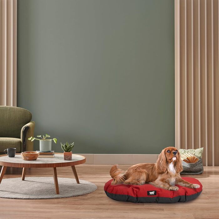 Крісло-лежанка для собак та котів Ferplast Relax, 65x42 см, бавовна, Ottanio (78x50x7 см)