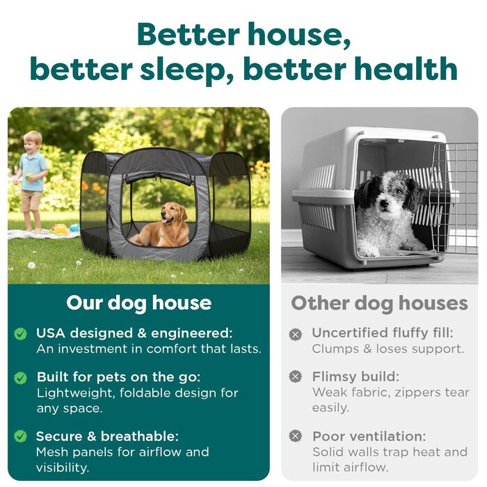 Переносний вольєр для собак та котів Furhaven, складаний ігровий майданчик/вольєр для дому та вулиці з блискавкою, зелений та рожевий, XL зелений/рожевий (Sailor Blue, Extra Large)