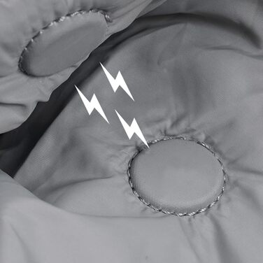 М'яка килимок для візка для дитини та домашніх тварин, теплий плюшевий, з магнітною застібкою, сірий