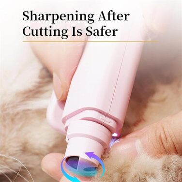 Триммер для нігтів домашніх тварин Pupnourish 2-в-1: триммер та ножиці для собак та котів (білий)