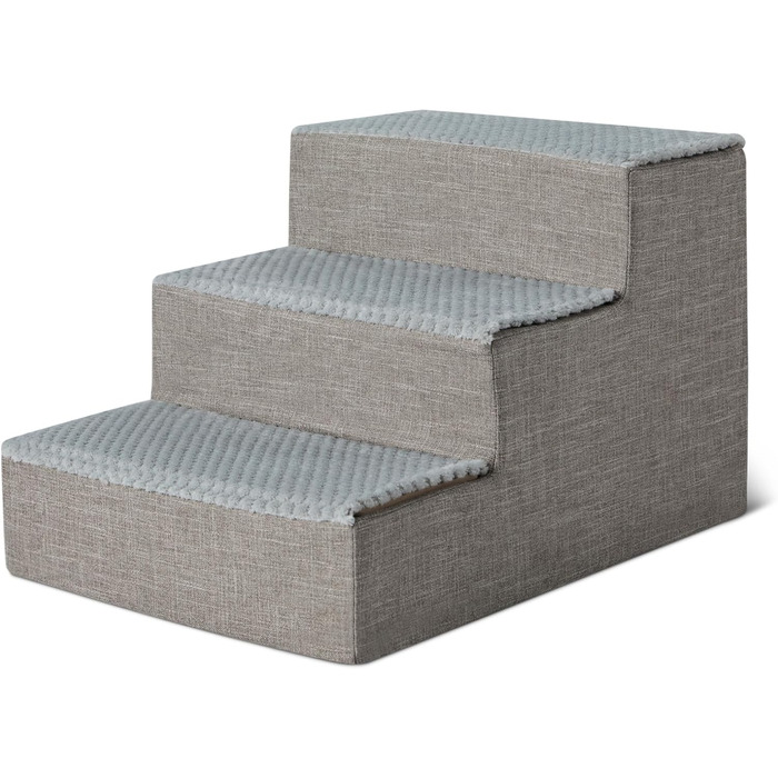 Сходинки для собак Amazon Basics: сірі, 3 сходинки, для диванів та ліжок