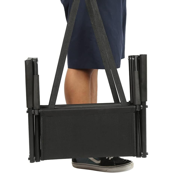 Рампа для собак - пандус для собак у машину - складаний, чорний (139x45x76 см)