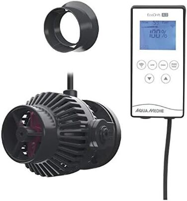 Помпа течії Aqua Medic EcoDrift 4.3 Ultra Silent з контролером і керуванням через додаток, безшумна, для акваріума