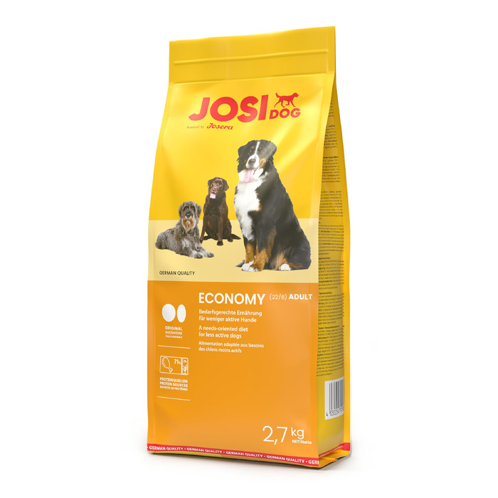 Сухий корм для собак JosiDog Economy Adult для малоактивних дорослих собак, преміум-клас, 5 кг