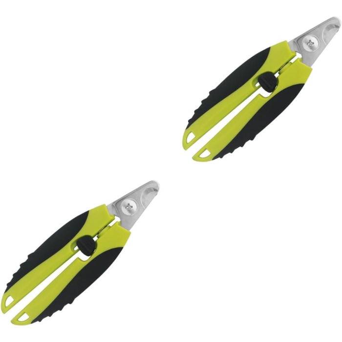Професійний кусачки для обрізання кігтів собак та котів: безпечний, ергономічний, з нержавіючої сталі (2 шт.)