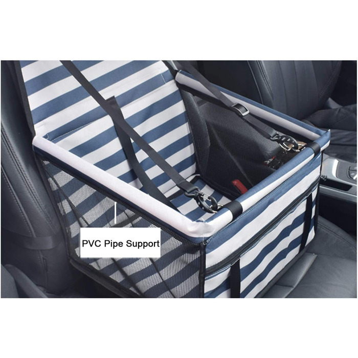 Автокрісло для тварин: чохол для собак та котів, дихаючий, водовідштовхуючий, з пелюшкою, блакитний, для подорожей