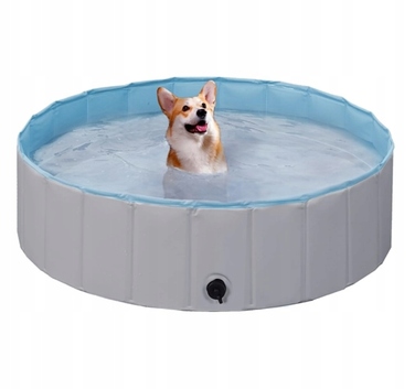 Складальний басейн для собак 100x30 см — зручний пляж для домашніх улюбленців