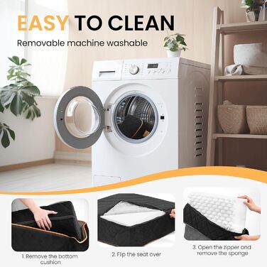 Автокрісло для собак маленьких порід з водонепроникною підстилкою, Memory Foam, до 13,6 кг, з кишенями, антиковзаюче, для переднього та заднього сидіння