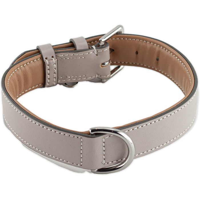 Лідяний нашийник для собак Brute Strength - світло-сірий, розмір L (46-53 см)