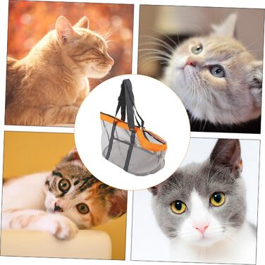 Дихаюча переноска для собак TOYANDONA - легка, велика, складана, для маленьких собак та котів, для подорожей та прогулянок
