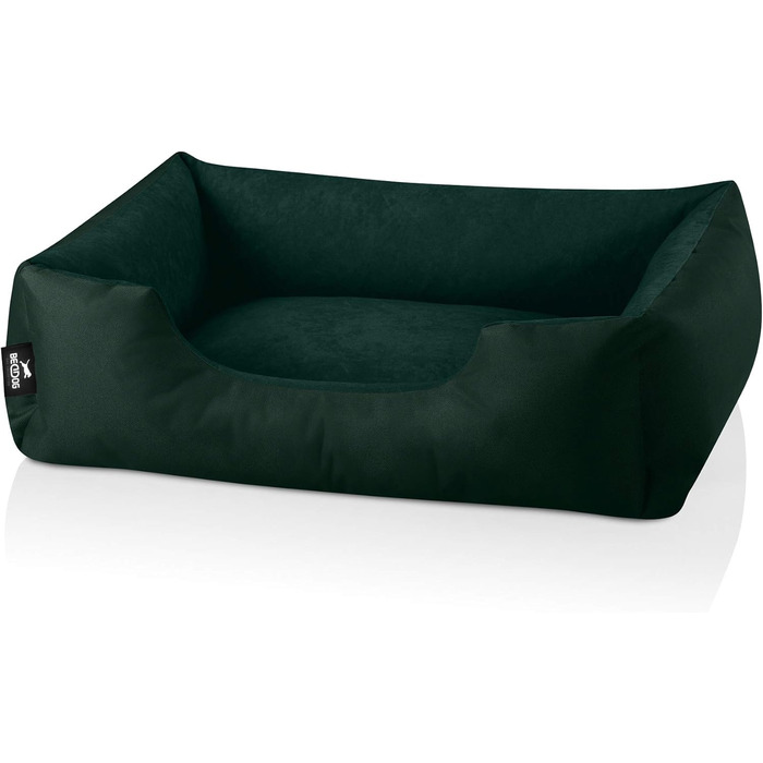 Лежак для собак BedDog Zara S, знімний і праний чохол, подушка, кошик, диван для малих порід