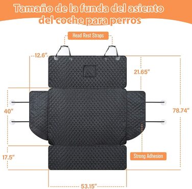 Водонепроникний килимок у багажник для собак, антиковзаючий, з боковим захистом, стійкий до подряпин, миючий, для SUV та позашляховиків