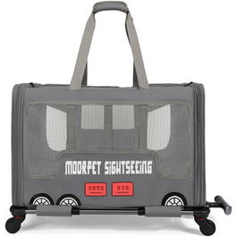 Дитяча та переносна сумка-переноска для тварин Galatée (сіра)