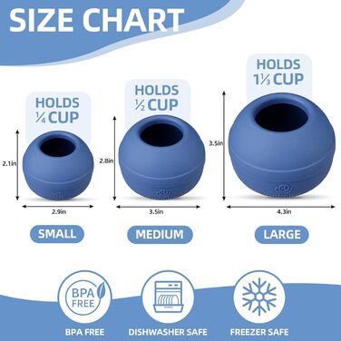 Інтерактивна іграшка-заспокійник для собак, з можливістю заповнення, для тривалої розваги, морозостійка, безпечна для здоров'я (блакитно-зелений)