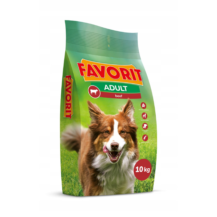 Сухий корм для собак Favorit з яловичиною, 10 кг