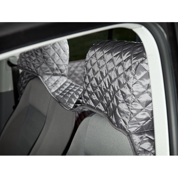 Накидка для собак Hobbydog 160 ZBOSZA2 - захист авто, сіра, розмір M