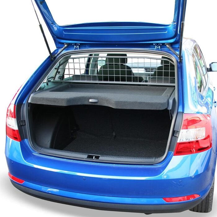 Сітка для собак Travall для Škoda Rapid (2012-2019) - захист багажника, сітка для транспортування собак, міцна сталева конструкція