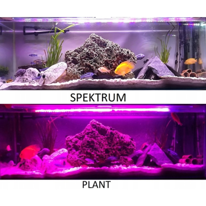 LED-освітлення для акваріума Full Spectrum, 3 кольори, 70 см