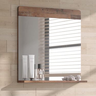 Тумба Vicco Izan біла глянцева 36.6x76.6 см з шухлядою і дверцятами, oldstyle