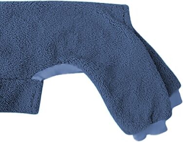 Теплий флісовий комбінезон для собак з принтом грейхаунд, з коміром-стійкою, підходить для афганських хаундів (J, XXL)